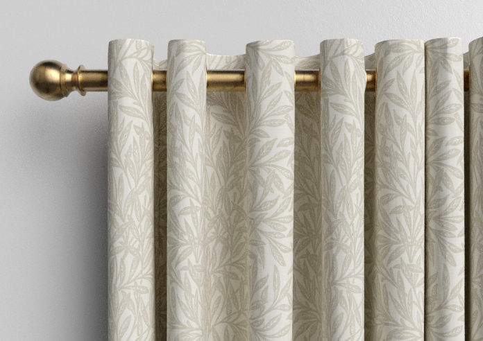 William Morris At Home Willow, Jute - Made to Measure Curtains - Image 12